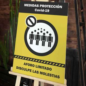 carteleria pvc restaurantes