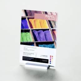 papel trasera opaca impreso