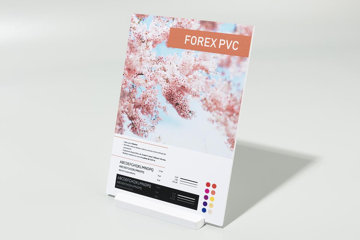 impresión digital en forex pvc